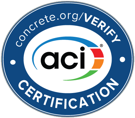 ACI certification graphic